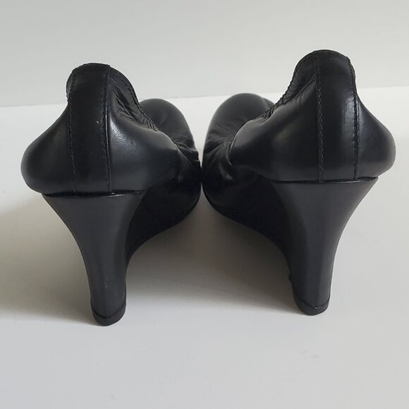 Lanvin leather ballet wedges - black size 36 1/2 - Picture 5 of 10